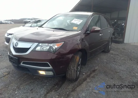 2010 Acura Mdx Technology Package from USA, damaged, VIN 2HNYD2H62AH522194